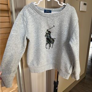 Polo by Ralph Lauren Heather Gray Sweatshirt